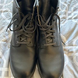 Redwing Beckman 9014 men’s boots 13D made is USA work 2-3 times